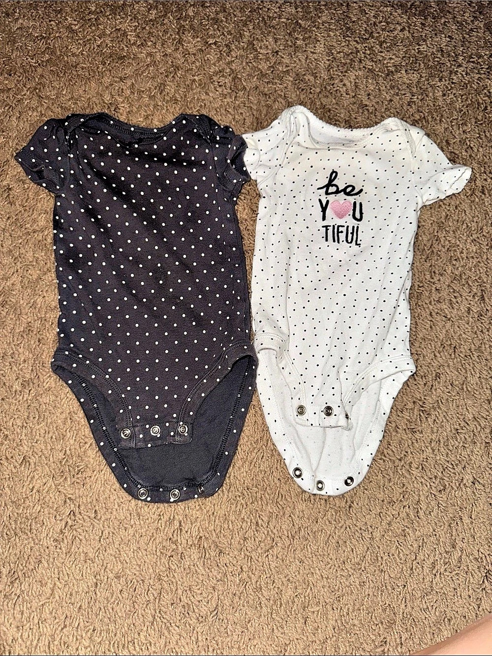 Carter's Polka Dot Bodysuit Set Baby 3M